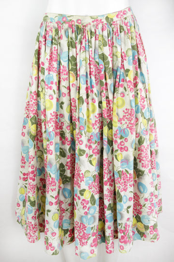 Vintage 50s Pleated Skirt - M