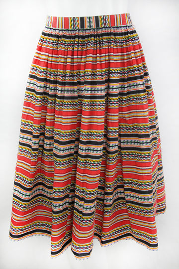 Vintage 50s Pleated Skirt - S
