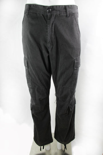 Vintage Army Trousers Black M-65 Rothco US Combats - S