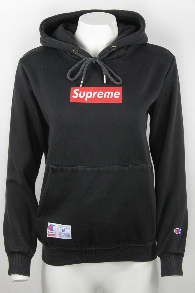 (M)Supreme Champion Hooded Sweatshirt Supreme Champion Hooded Sweatshirt (SS18) Red Men's - SS18 - US