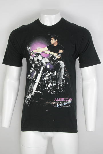 Vintage 1992 Elvis Presley And Patty Loveless Two Side Print Single Stitch T-shirt - L