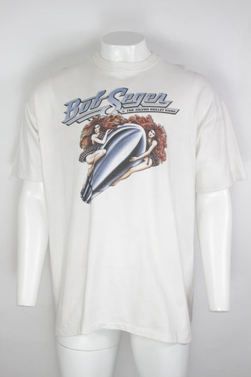 Vintage Bob Seger & The Silver Bullet Band 1996 North America Tour Single Stitch T-shirt - XXL