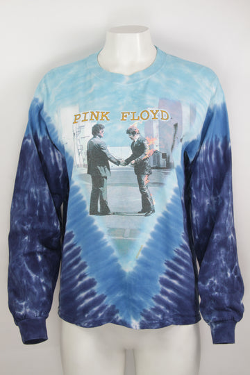 Vintage Pink Floyd I Wish You Were Here Long Sleeve Tie Dye T-shirt - M