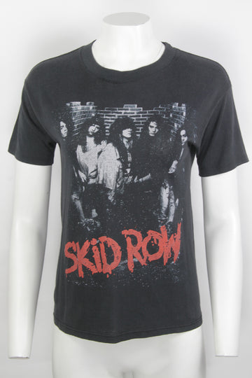 Vintage Skid Row 1989 Youth Gone Wild Single Stitch T-shirt - S