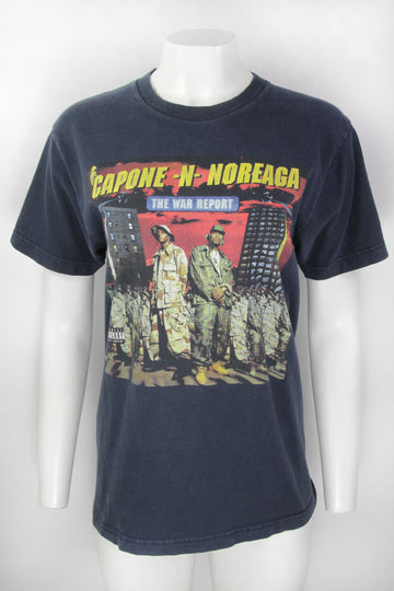 Vintage Supreme Capone N Noreaga The War Report T-shirt - M