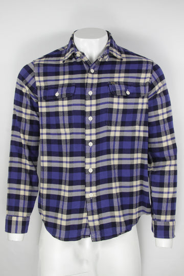 Vintage Polo Ralph Lauren Blues Checked flannel shirt - L