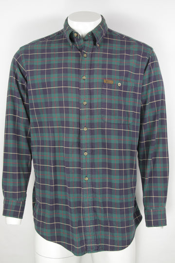 Vintage Woolrich Checked Flannel Shirt - L