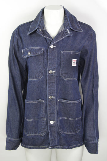 Vintage Pointer Denim Chore Jacket - Made in the USA - M