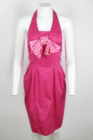 Vintage Guy Laroche Halterneck Dress - M