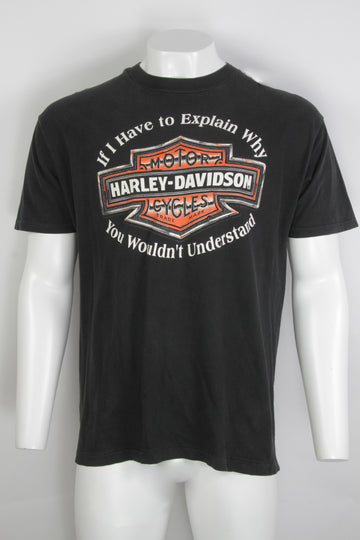 Vintage 1998 Harley Davidson Single Stitch T-shirt - XL - Made in the USA