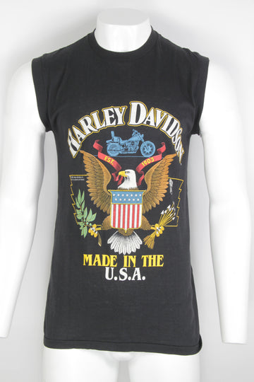 Vintage 1988 Harley Davidson Vest - L