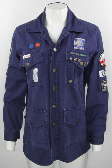 Vintage Danish Vinderup Group Scout Workwear Shirt Jacket - XS