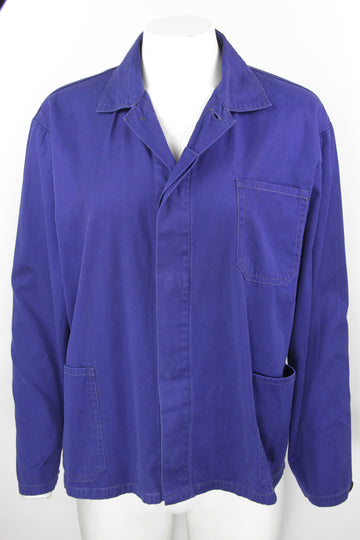 Vintage Royal Blue Friendship EU style Workwear Jacket - M