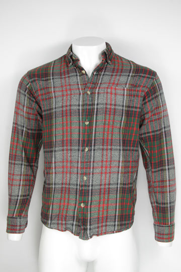 Vintage RedHead Green Checked flannel shirt - S