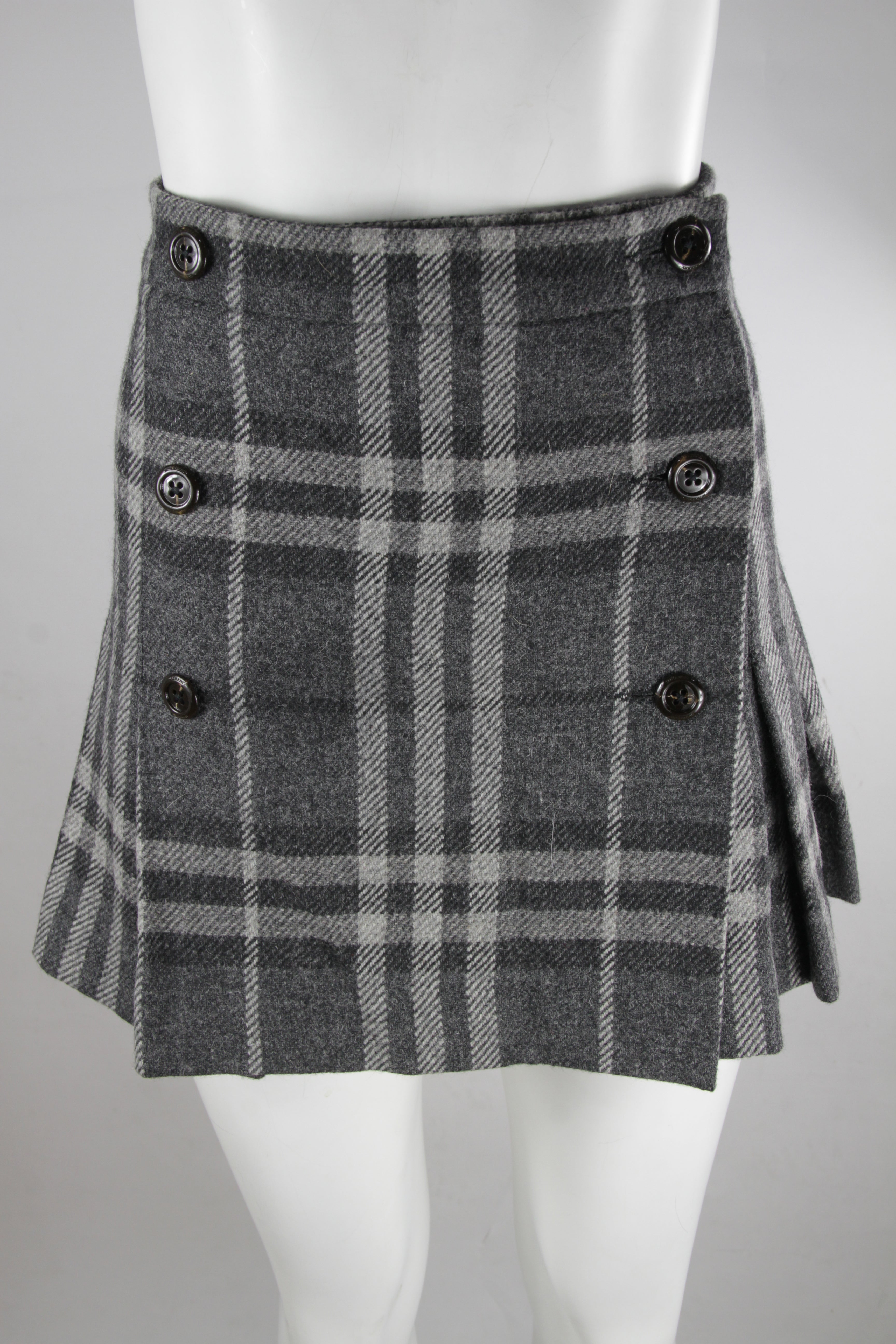Burberry Vintage PLAID Mini - Skirt 8 Youth/Juniors/Petite