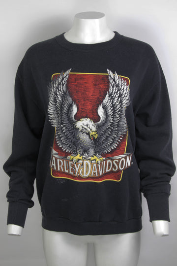 Vintage 1991 Harley Davidson Crew Sweatshirt - M/L