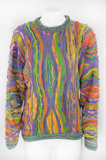 Vintage Coogi Textured Sweater - M