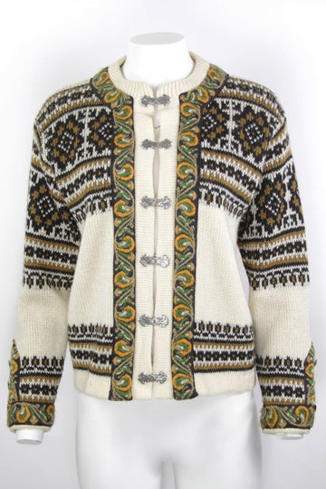 Vintage Nordstrikk Norwegian Clasp Cardigan - S