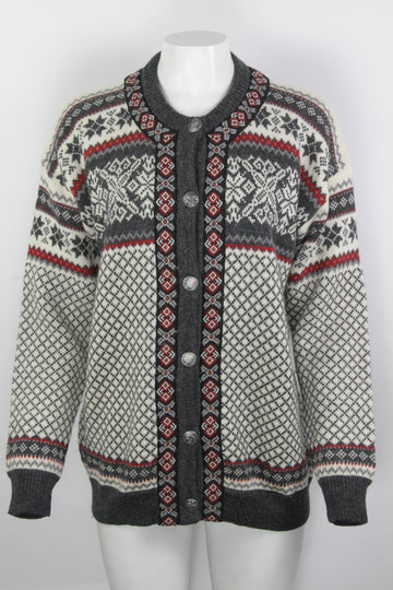 Vintage Norwegian Cardigan - L