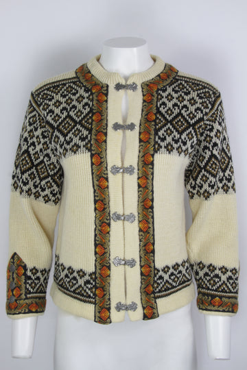 Vintage Nordstrikk Norwegian Clasp Cardigan - S