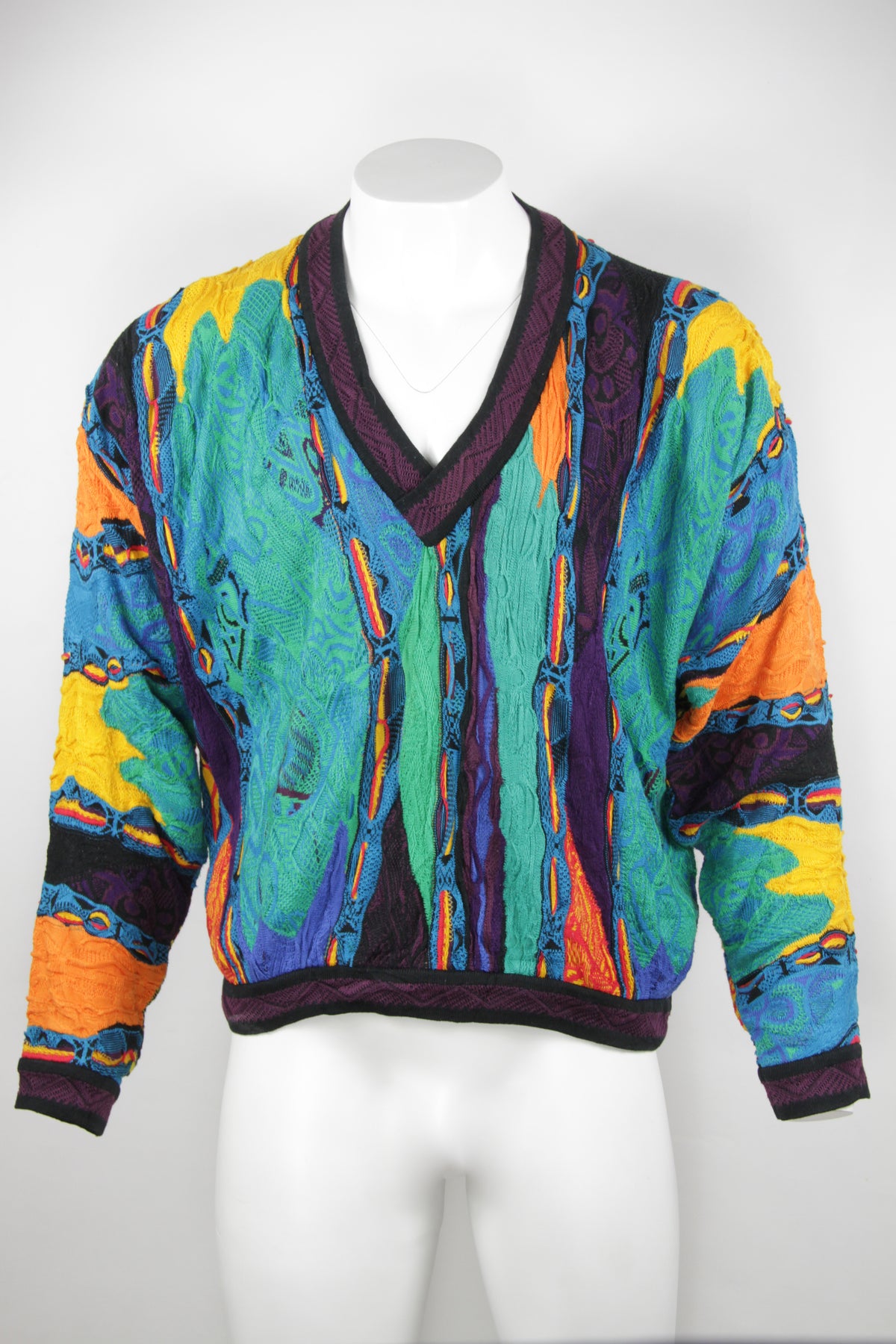 Coogi Vintage Large Sweater selling V Neck