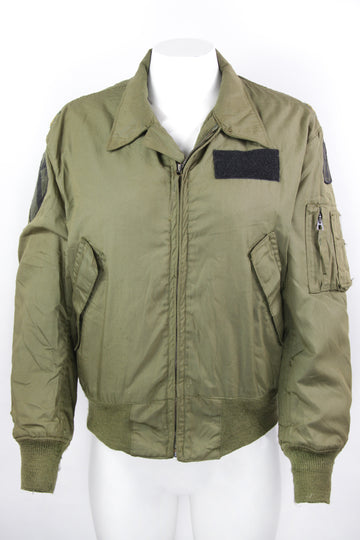 Vintage US Army Rangers CVC Tanker Jacket 501st Military Intelligence Patch - M