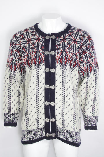Vintage Sondre Norwegian Clasp Cardigan - XL