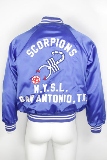 Vintage Embroidered San Antionio Scorpions Baseball Jacket - L