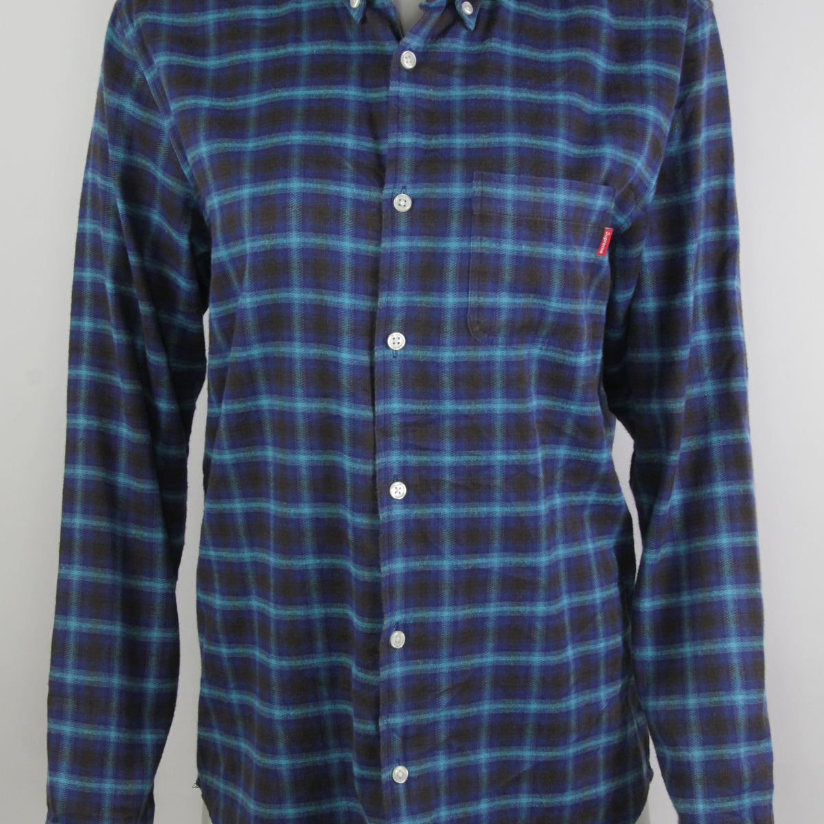 Vintage Supreme Check Shirt M