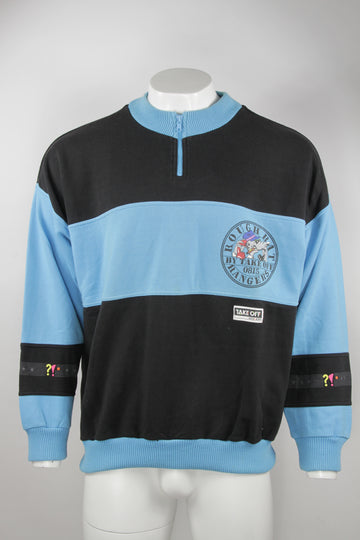 Vintage Adidas Take off 'The National Rough Rat Gallery' sweatshirt - XL