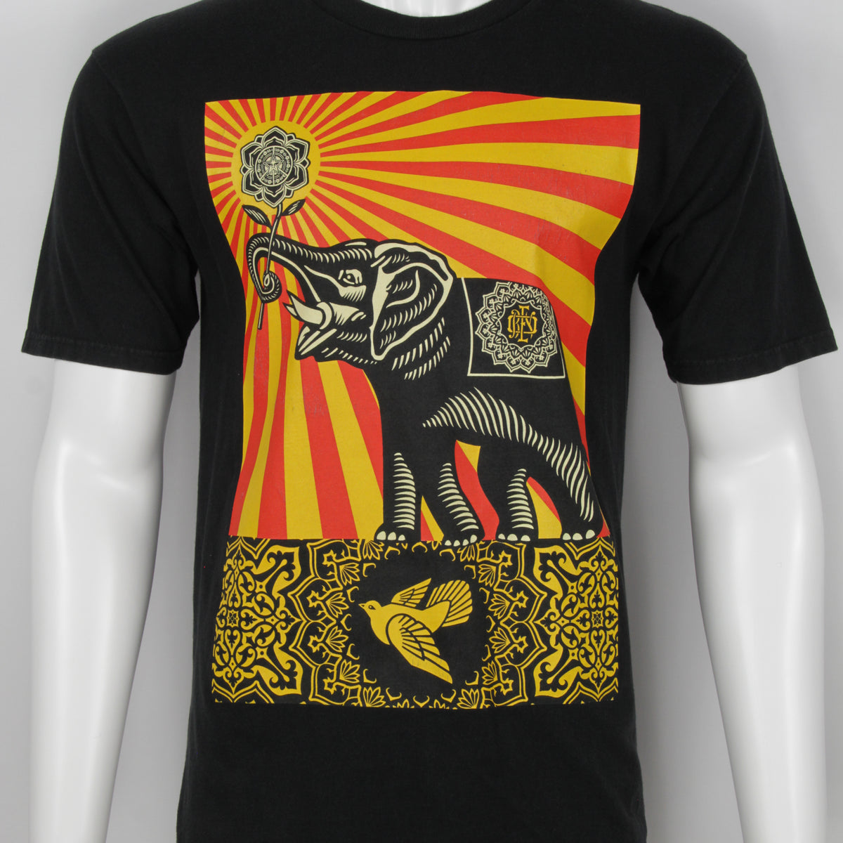 Vintage obey shirt top