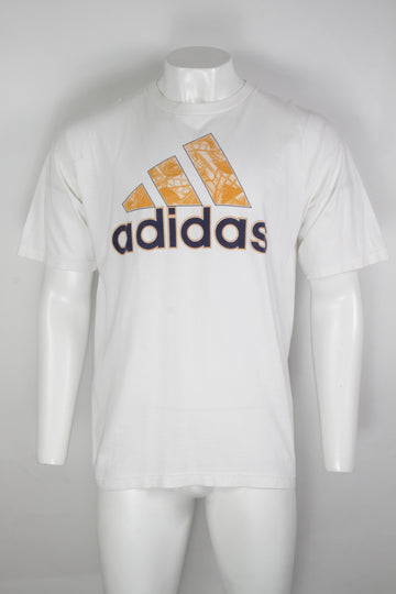 Vintage 90s Adidas T-shirt - Made In USA - L