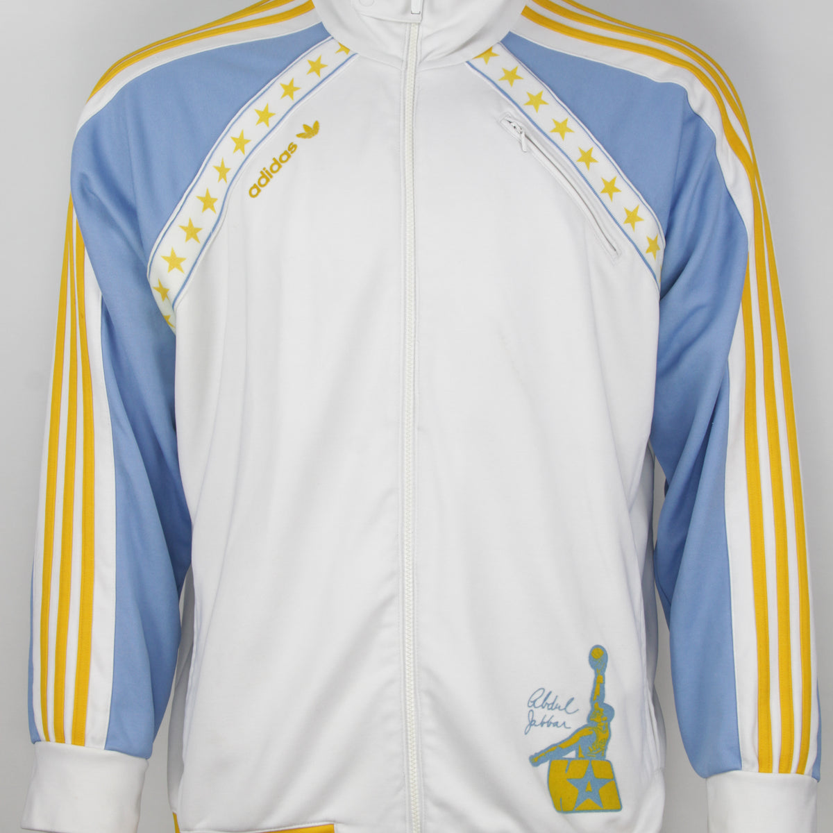 Vintage Adidas Kareem Abdul Jabbar Tracksuit Jacket L Pop Boutique Online