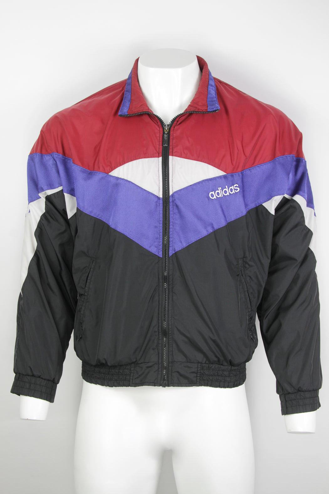 Retro Shell Coats Vintage 90s Adidas Shell Suit Jacket XL