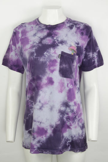 Ripndip Tiedye Mushroom Cat Printed T-shirt - M