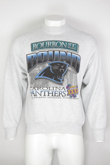 Vintage 1996 Carolina Panthers Superbowl NFL Sweatshirts -  L