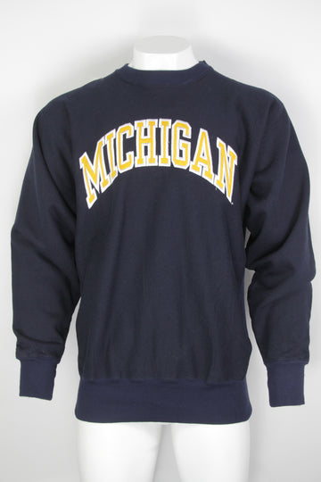 Vintage Michigan University Reverse Weave Sweatshirt  - XL