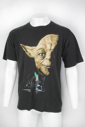 Vintage 1995 Original Return of The Jedi Yoda Single Stitch Changes T-shirt - XL