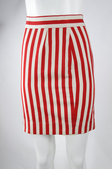Vintage Moschino Vertical stripe skirt - S