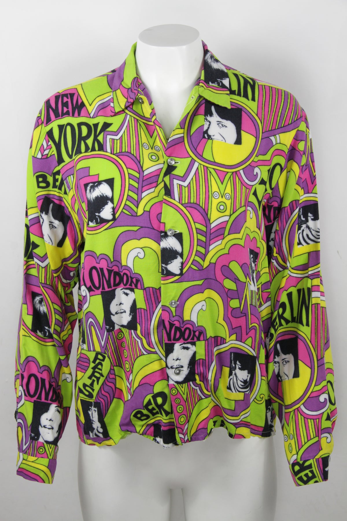 Skatie 60s Print Shirt