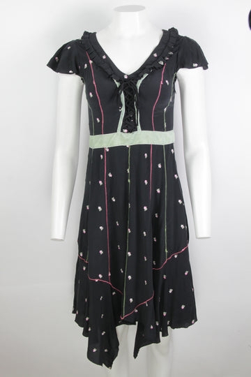 Vintage Y2k DKNY Silk Dress - S