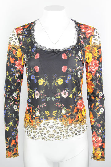 Vintage  Y2k Roberto Cavali Y2k Top - S/M