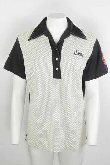 Vintage 70s King Louie Bowling Polo Shirt - M