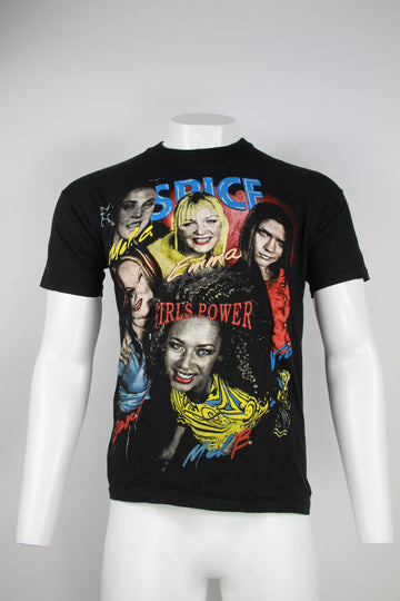 Spice Girls Power band T-shirt  - Black – L