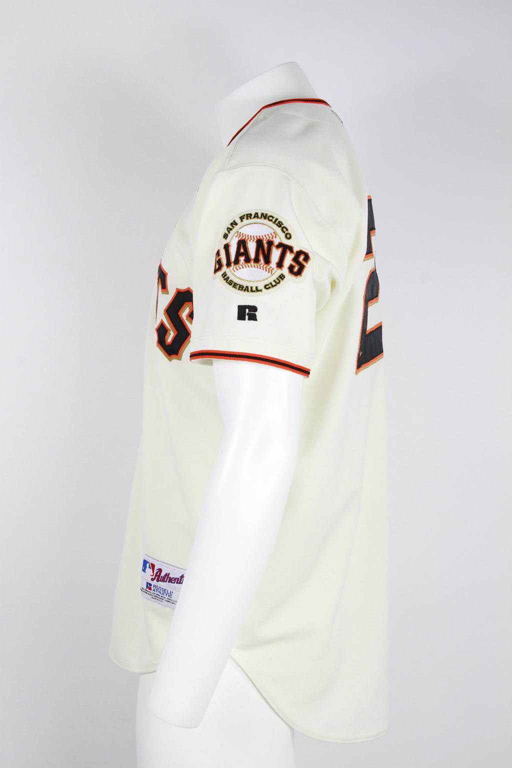 Vintage San Francisco Giants Jersey 25th Anniversary Patch Men’s Large  Striped