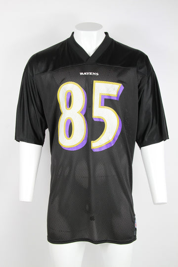 Vintage Reebok Baltimore Ravens #85 Mason NFL Jersey  - Black - XL