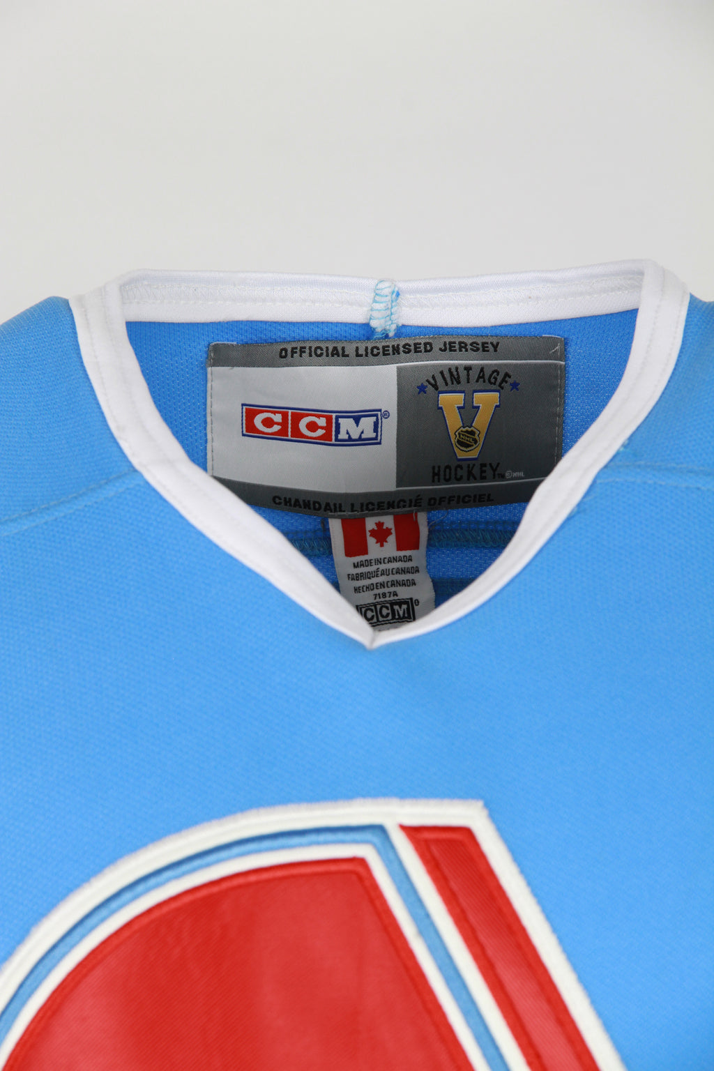 Quebec Nordiques Vintage CCM Hockey Jersey L -  Canada