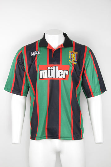 Original Vintage 1994 Aston Villa Kit Top Produced by Asics - XL