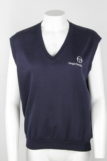 Vintage Sergio Tachini 80s vest sweatshirt - M