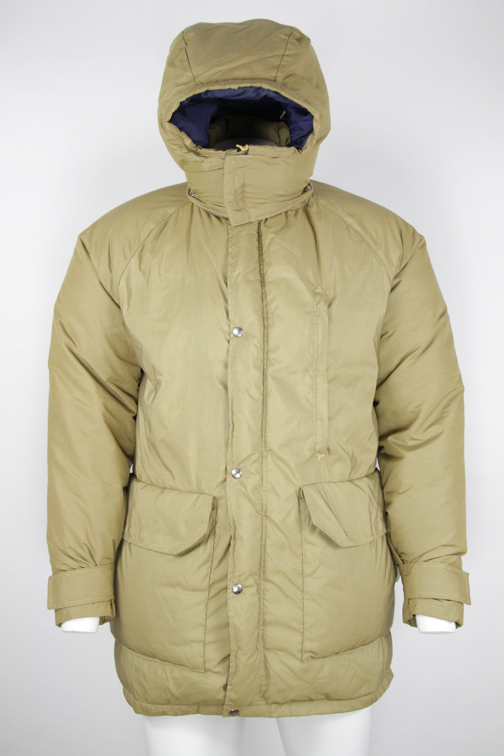 Vintage Brown Label 70s the north face down jacket with detachable 